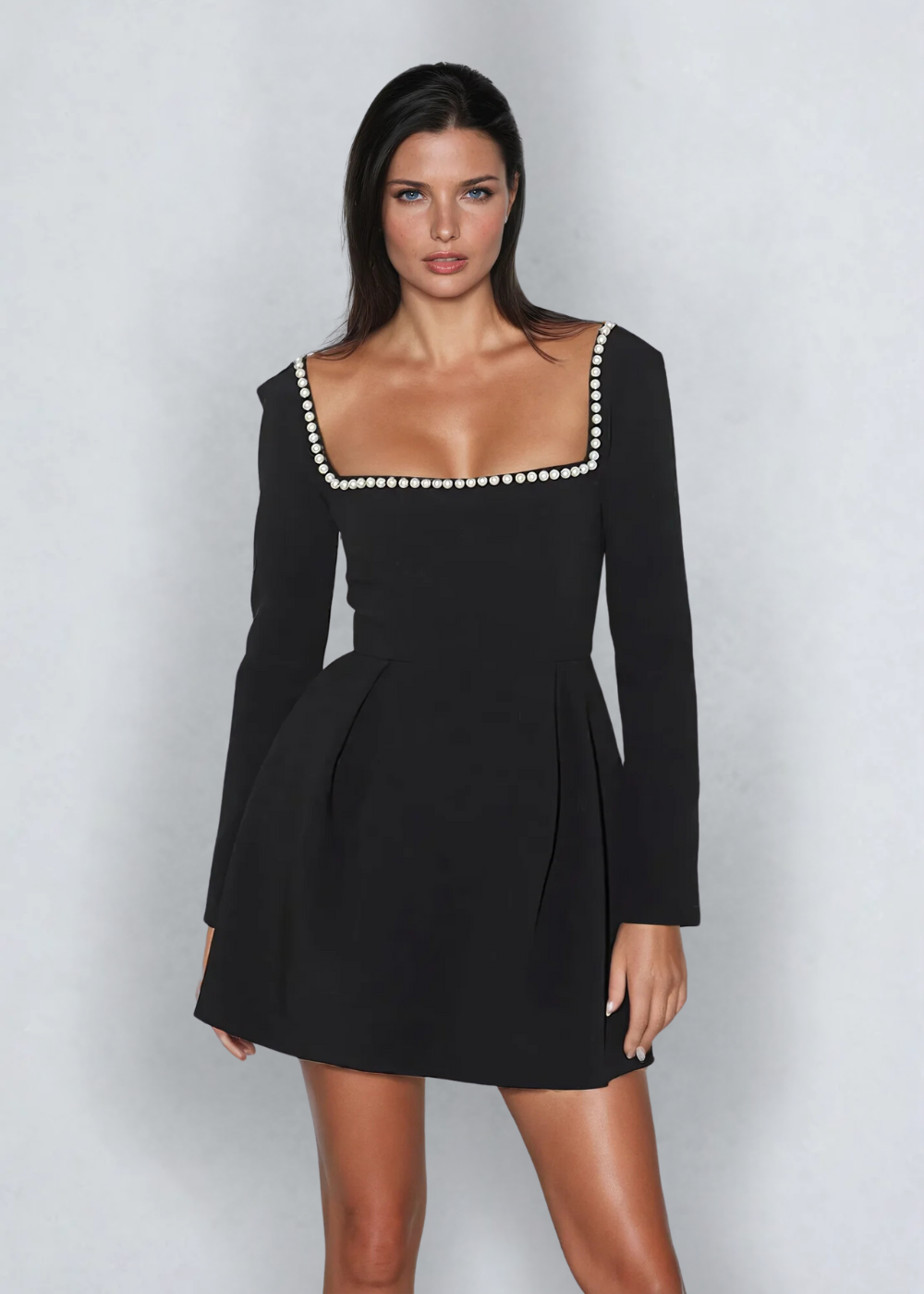 Callie | Parels Mini Dress