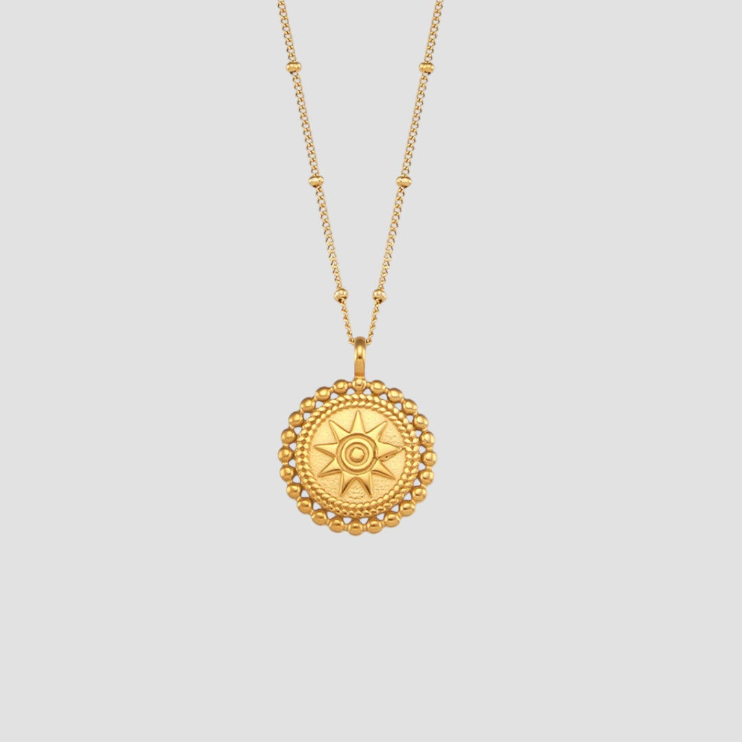 Starlight™ | Collar con monedas de oro