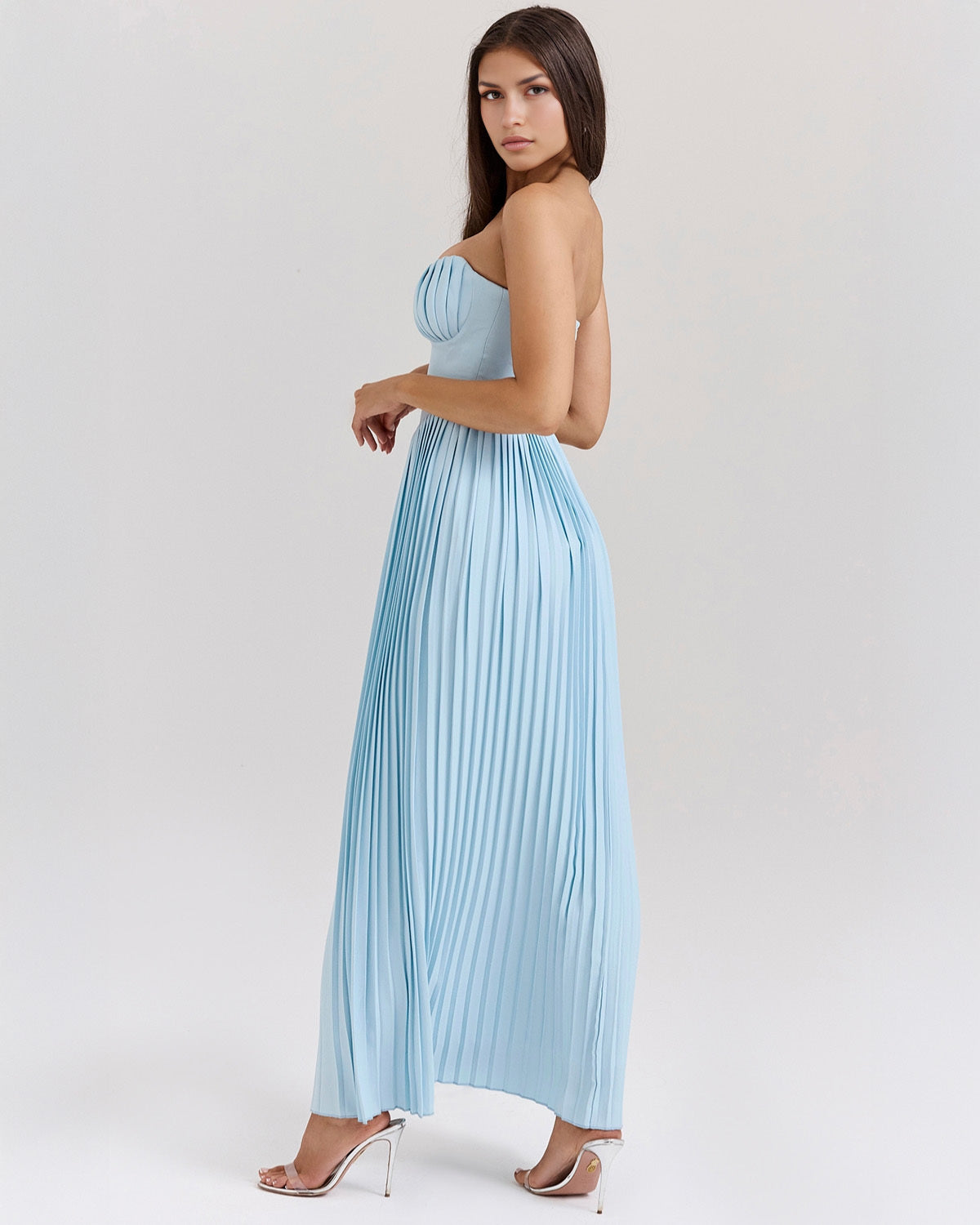 Siena – Vestido Largo de Estilo Natural y Fluido