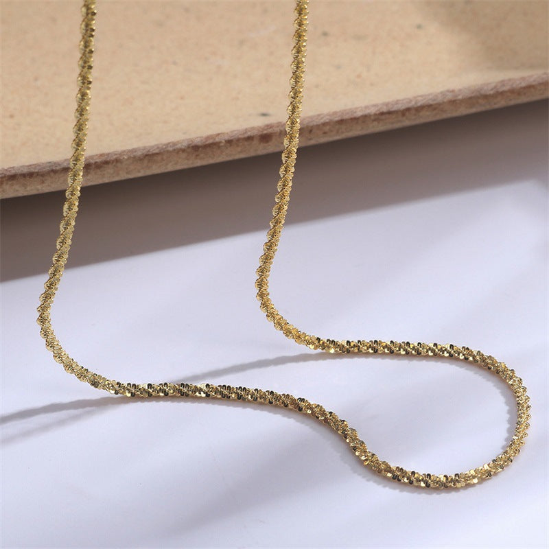 Audrey™ | Cadena de oro con eslabones