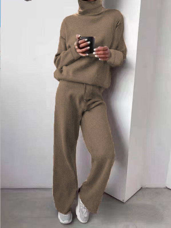 Giulia - Conjunto de dos piezas, cuello alto y pantalón largo.