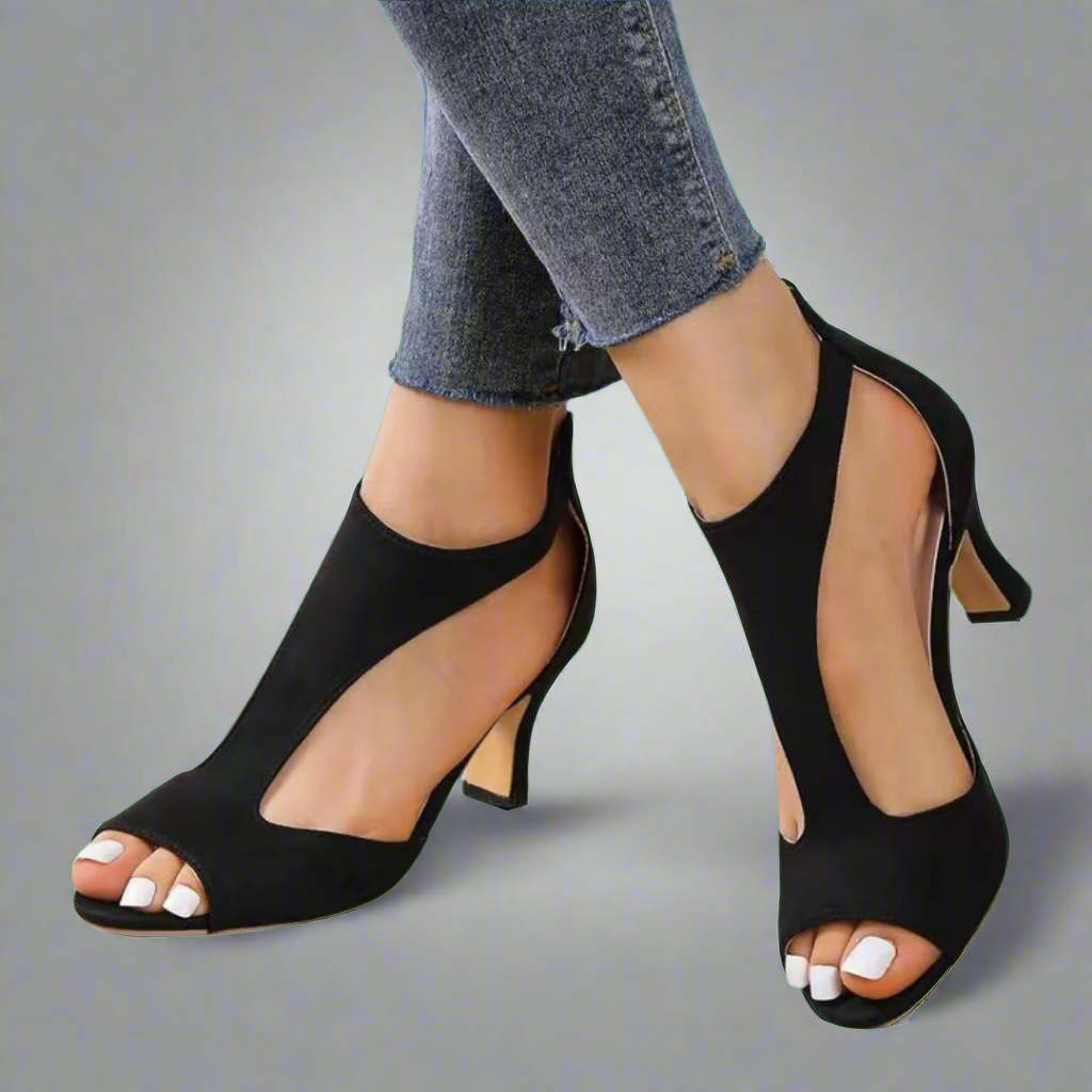 Walburga | Sandalias Ortopédicas con Tacón
