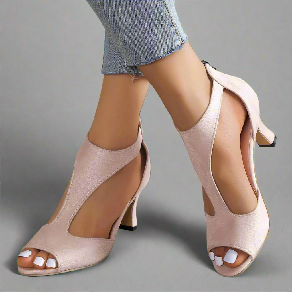 Walburga | Sandalias Ortopédicas con Tacón
