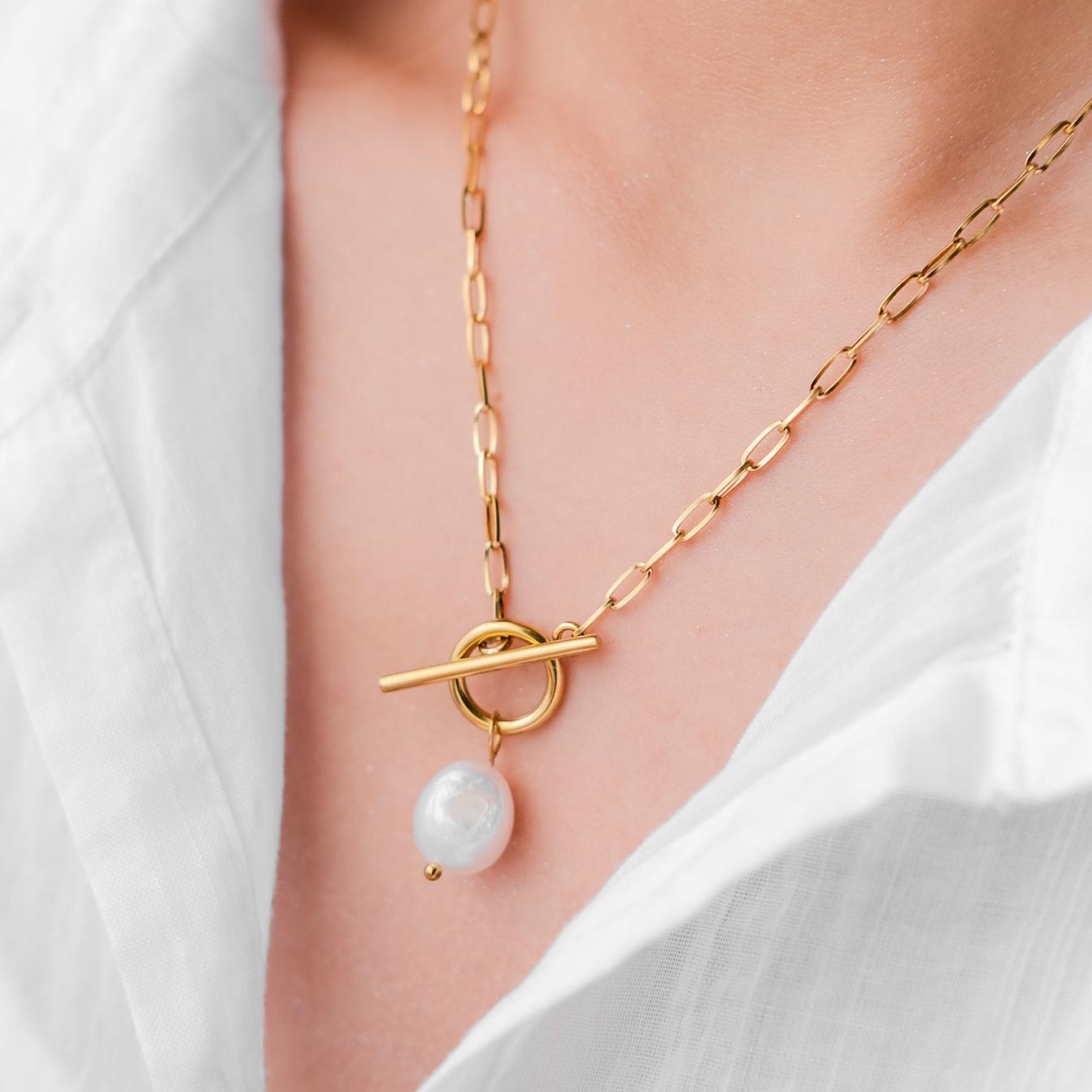 Afrodita™ | Collar de perlas de agua dulce