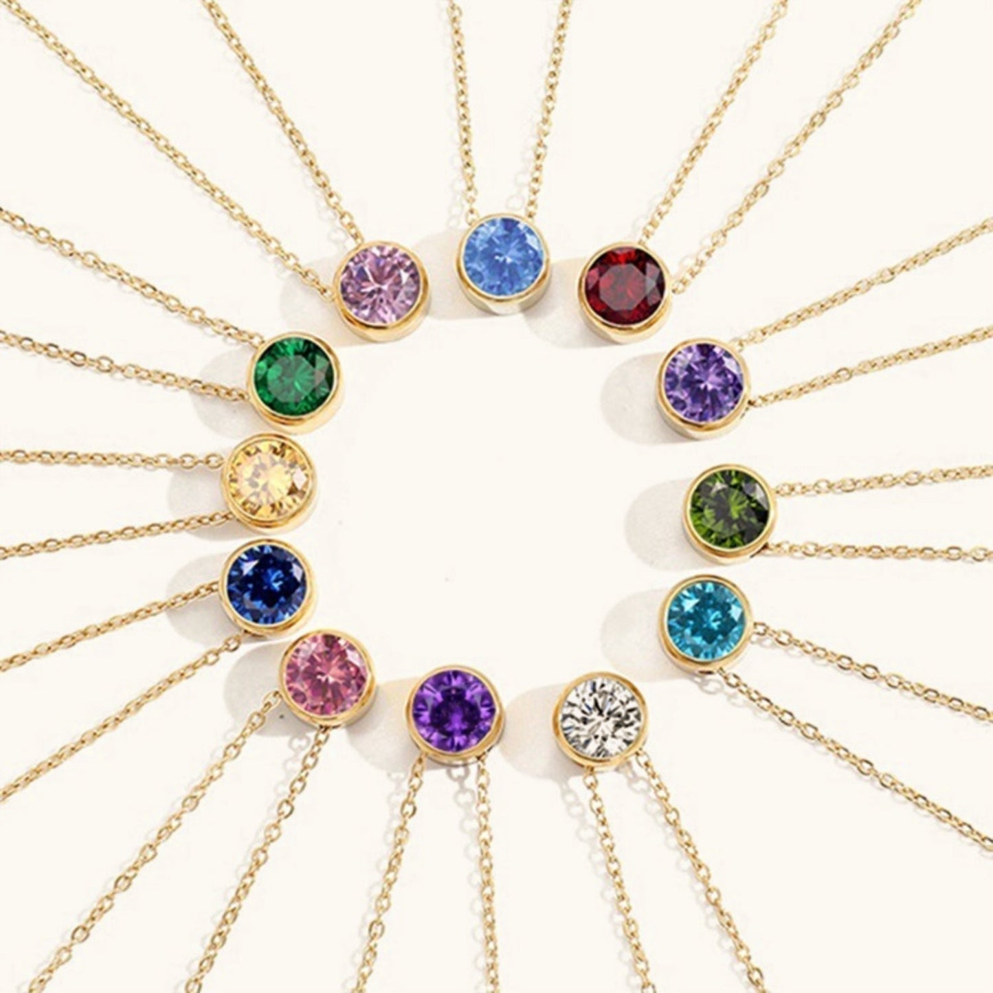 Amela™ | Collar con piedra de nacimiento