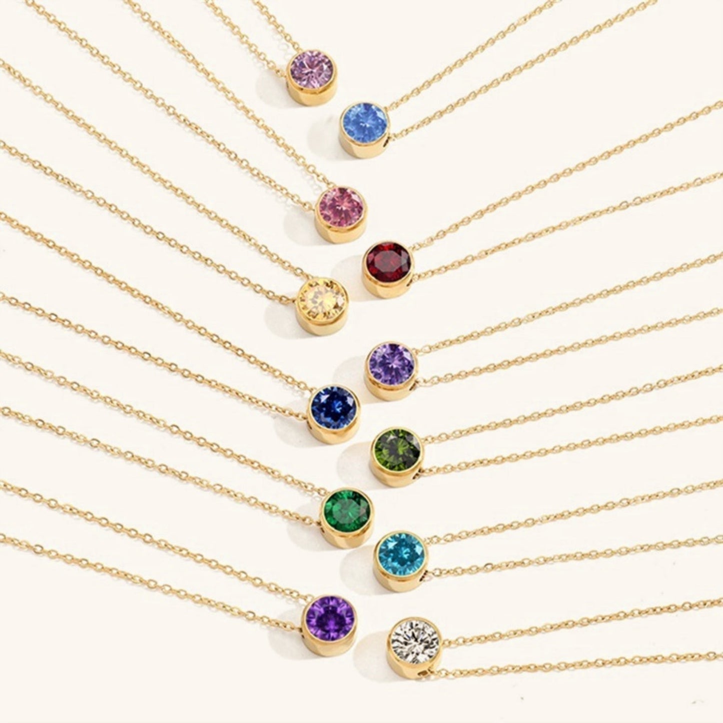 Amela™ | Collar con piedra de nacimiento
