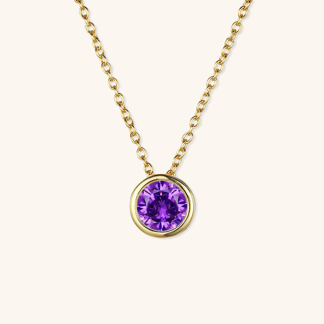 Amela™ | Collar con piedra de nacimiento