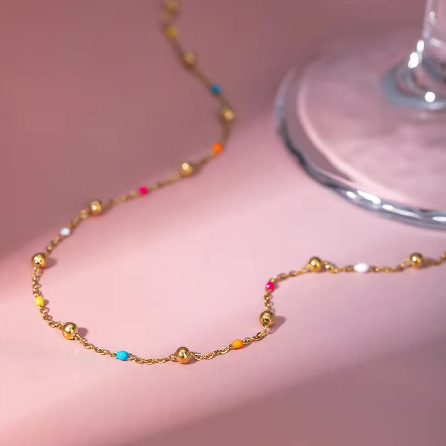 Amphitrite™ | Collar de cuentas de oro