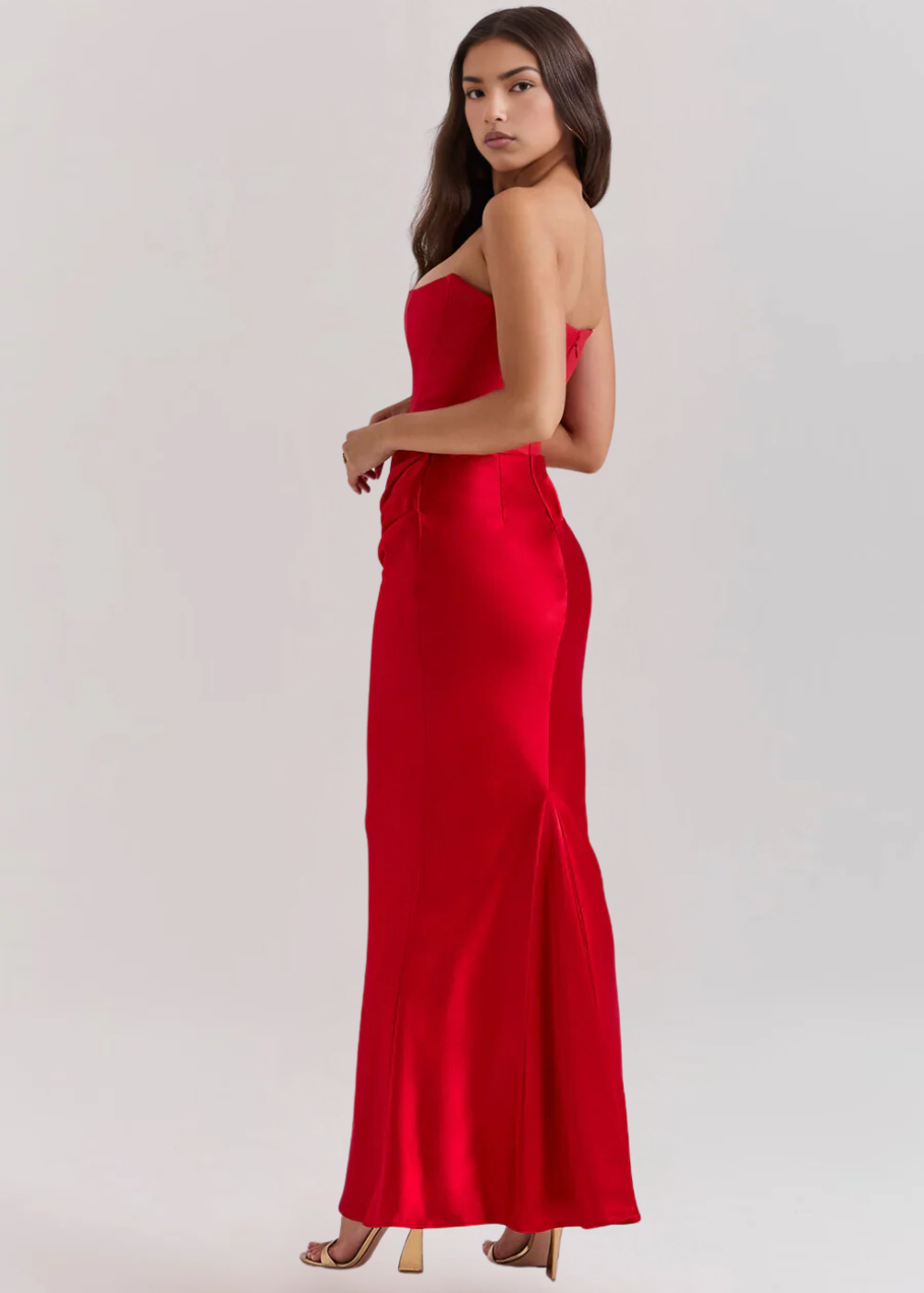 Junio | Vestido largo sin tirantes