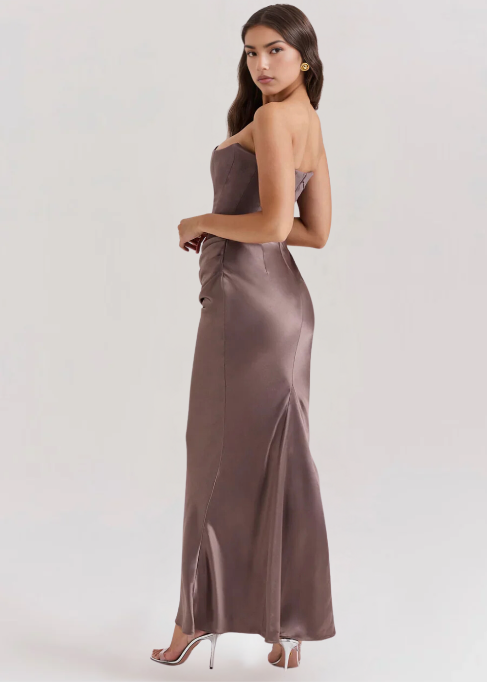 Junio | Vestido largo sin tirantes