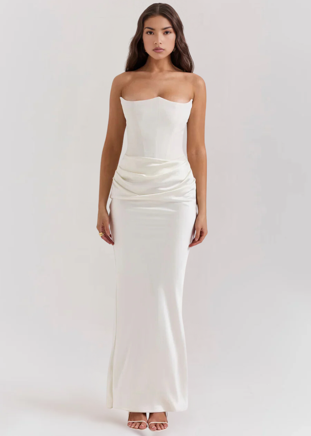 Junio | Vestido largo sin tirantes