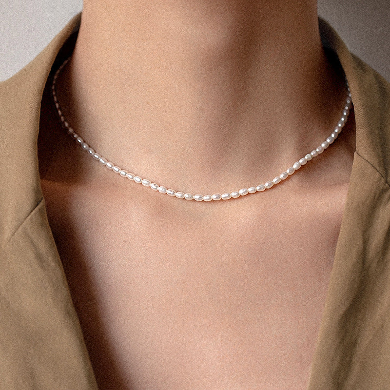 Lena™ | Collar con hermosas perlas de agua dulce