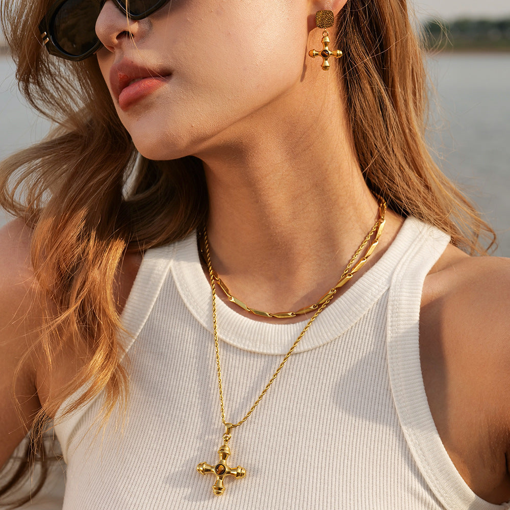 Della™ | Ketting met Kruis Hanger