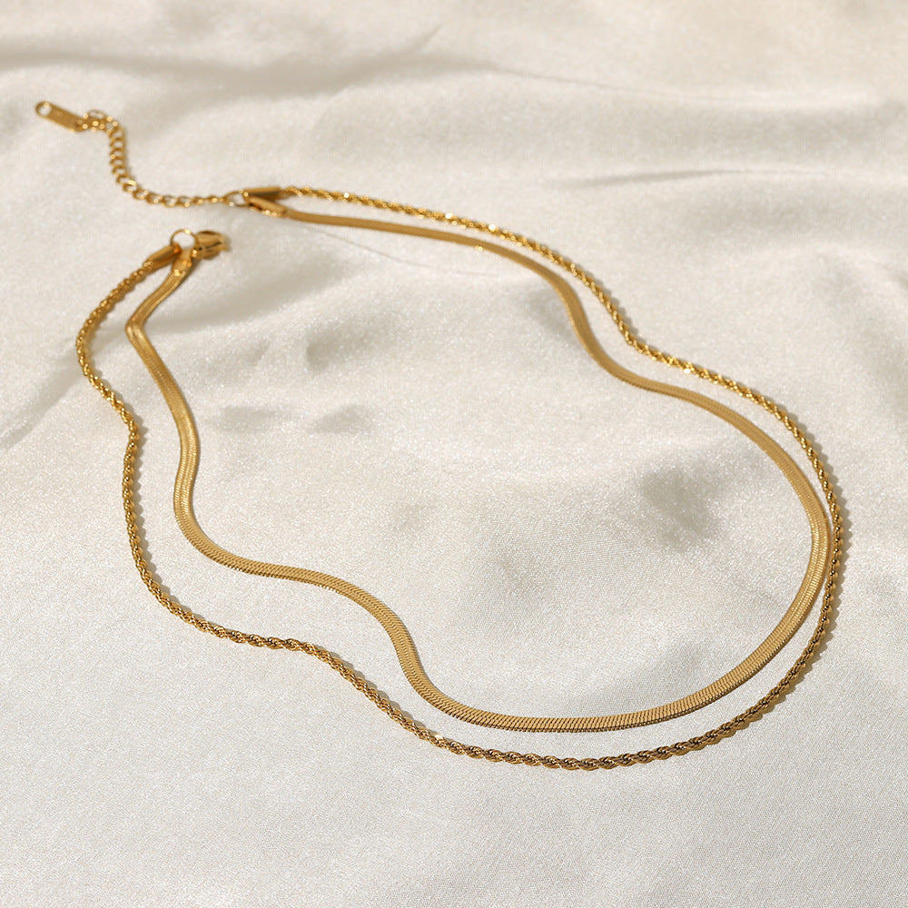 Hailey™ | Collar de oro en capas
