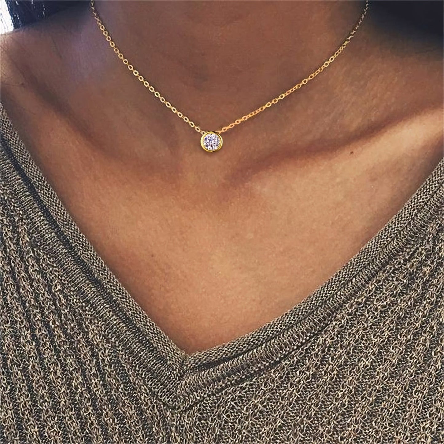 Amela™ | Collar con piedra de nacimiento