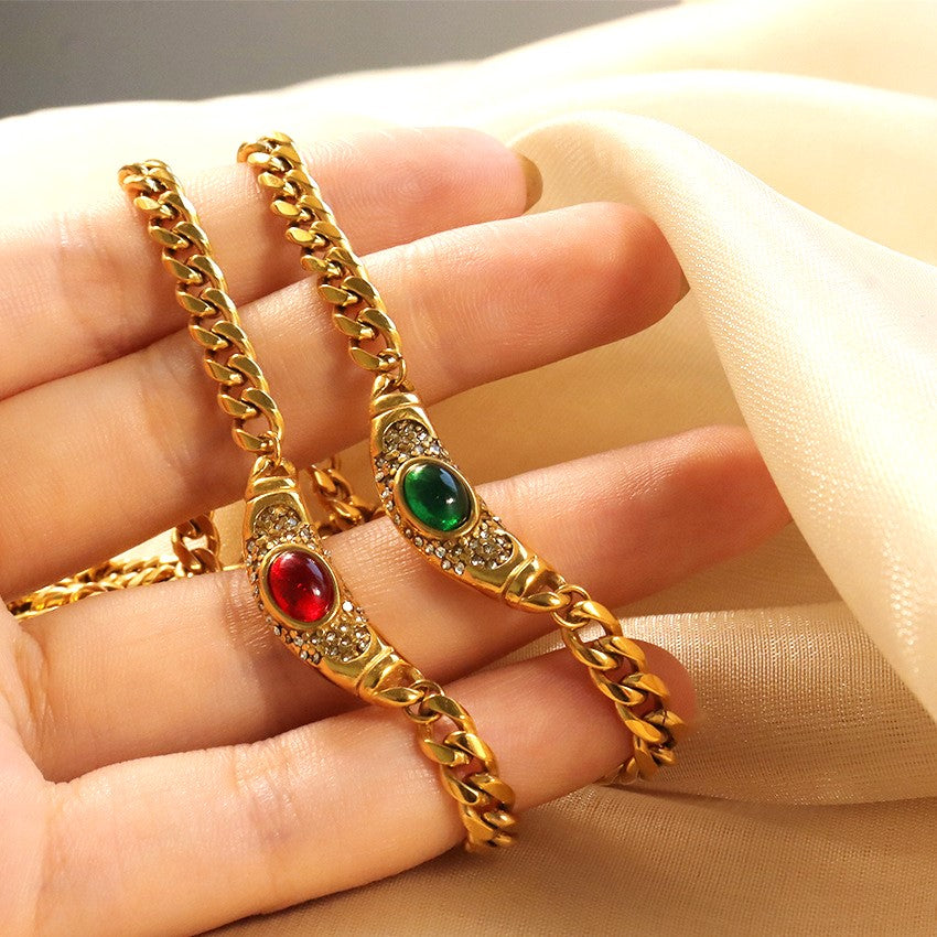 Ornella™ | Collar vintage de piedras preciosas
