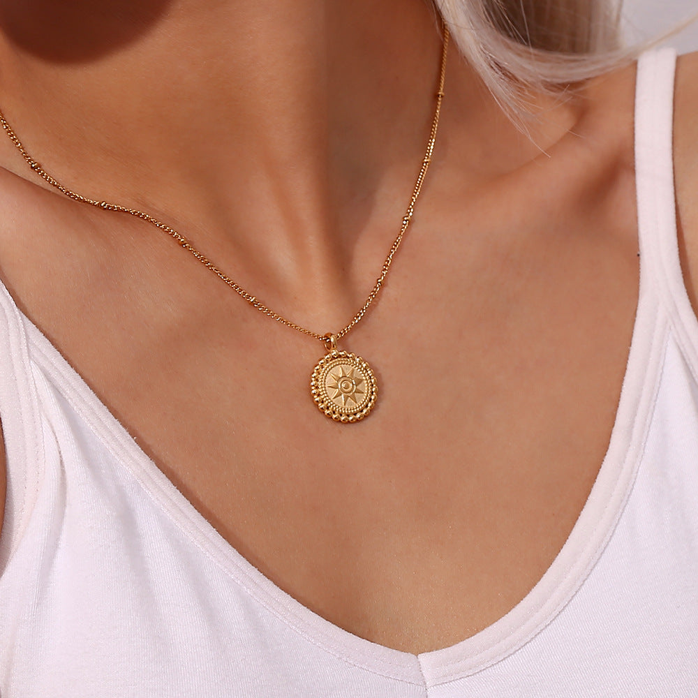 Starlight™ | Collar con monedas de oro
