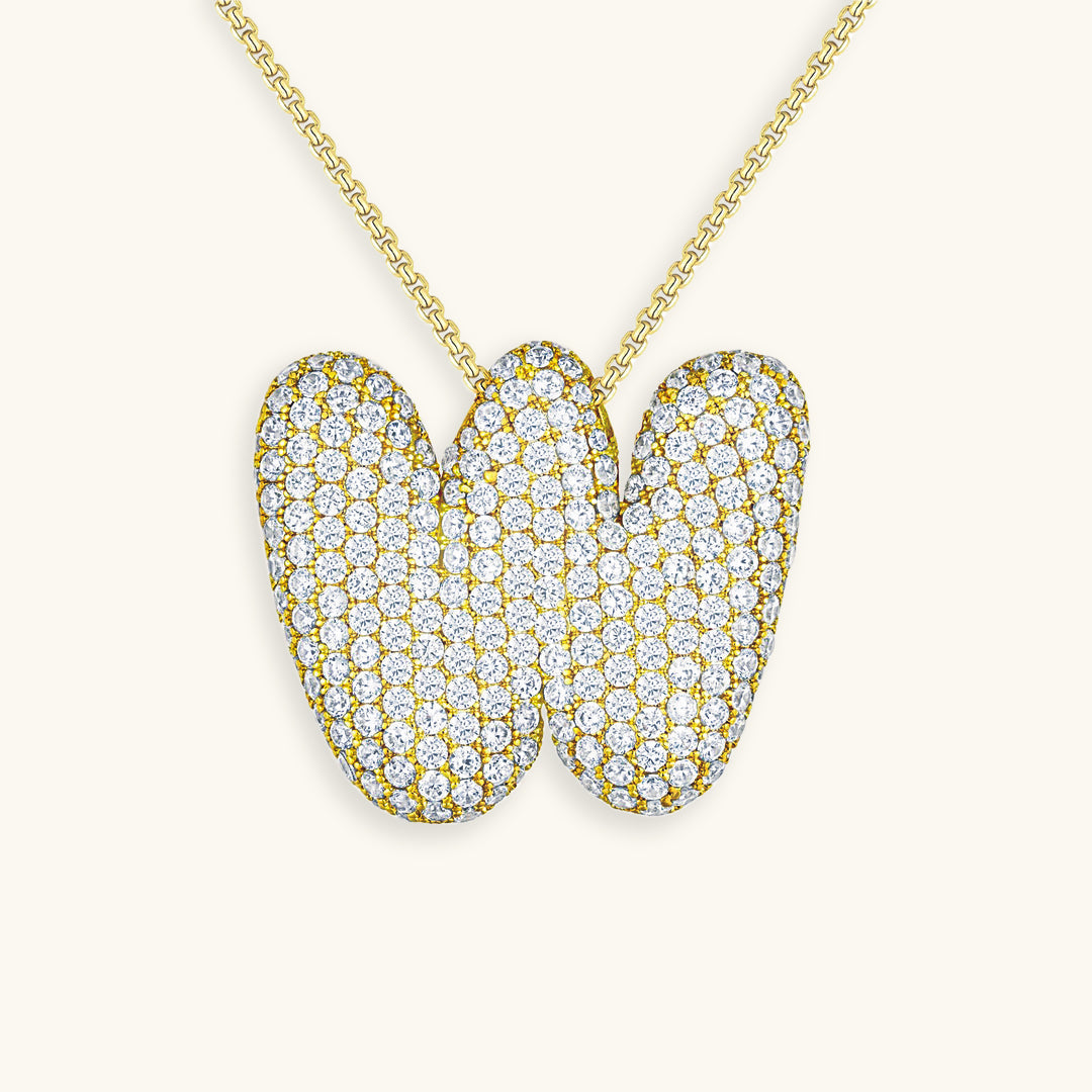 Bubble™ | Diamant Initialen Ketting