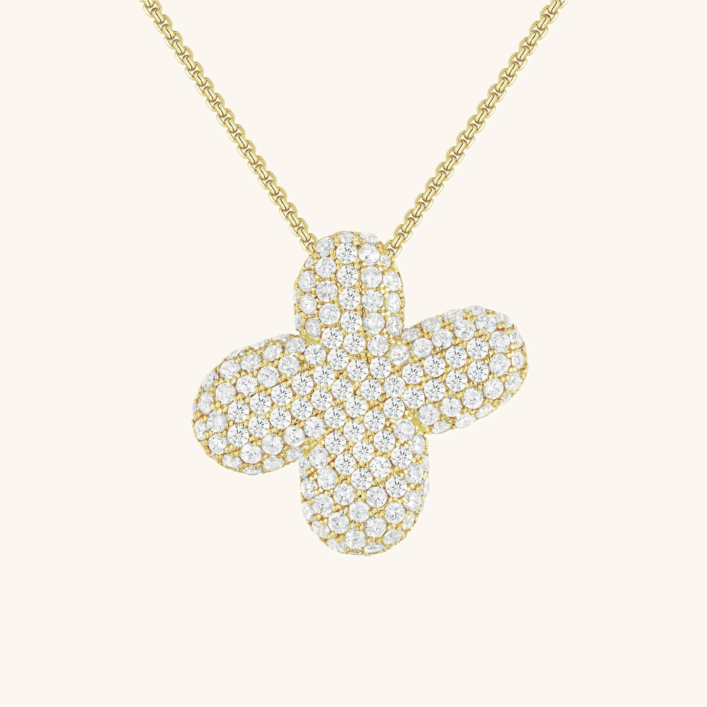 Bubble™ | Diamant Initialen Ketting