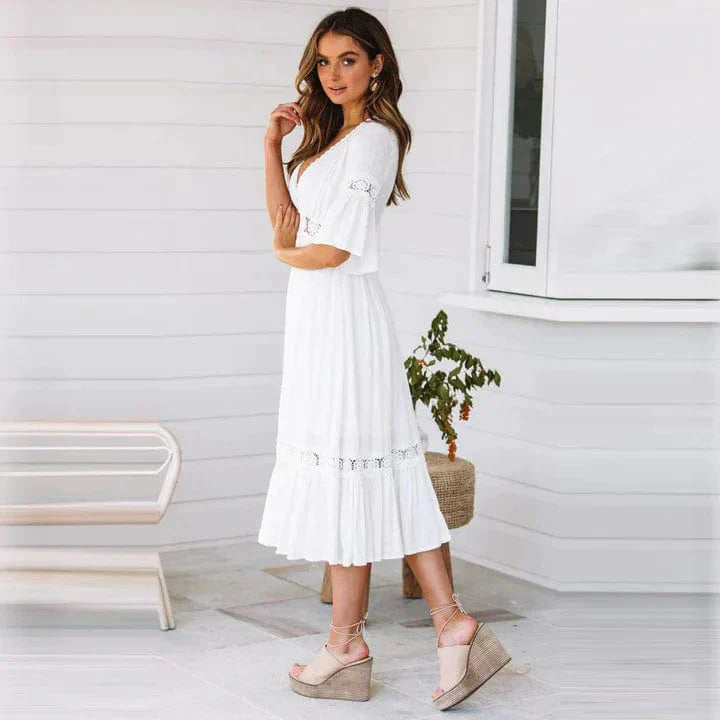 Danielle™ - Vestido largo de encaje