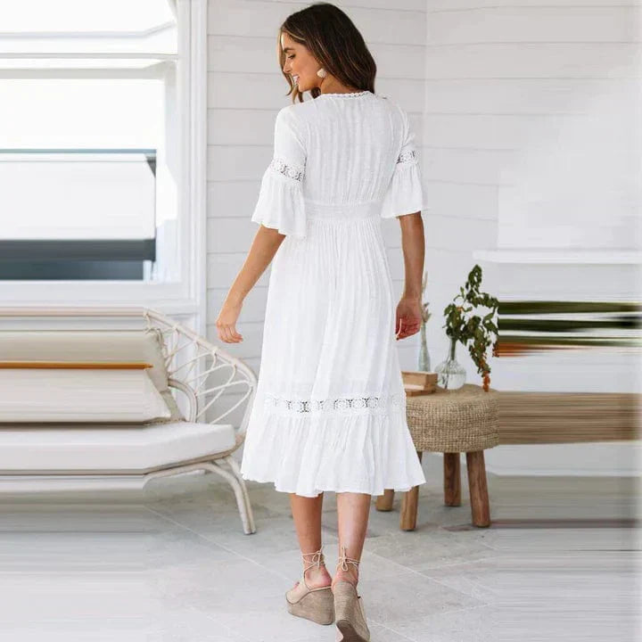 Danielle™ - Vestido largo de encaje