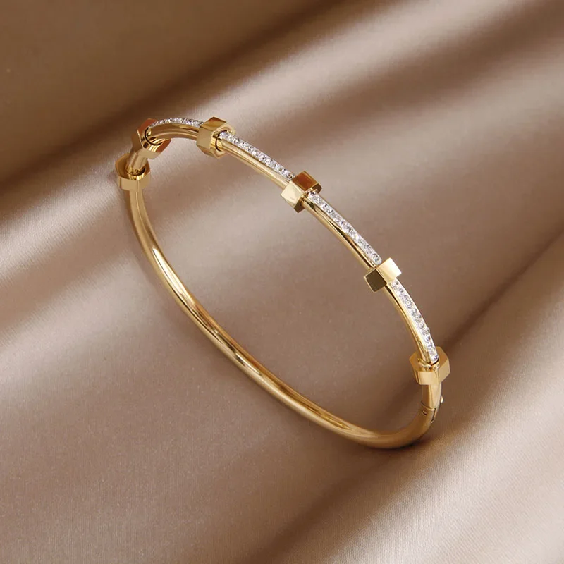 Madison™ | Pulsera con detalles radiantes