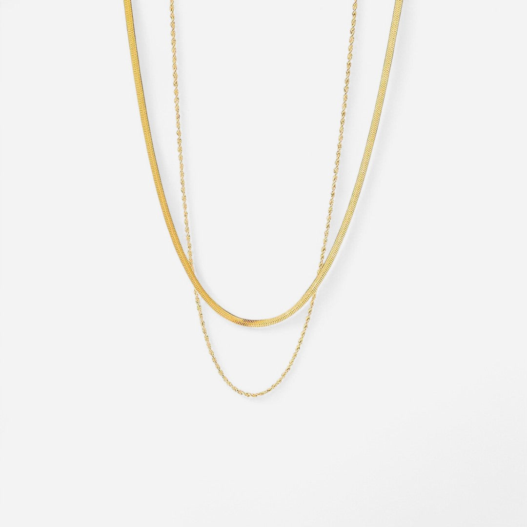 Hailey™ | Collar de oro en capas