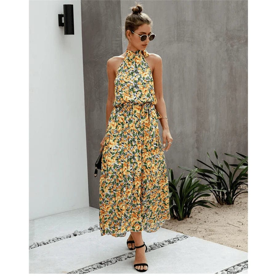 Edith™ - Vestido colorido de Ibiza