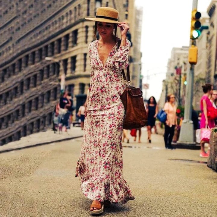 Ilse™ - Maxi Vestido Estilo Ibiza