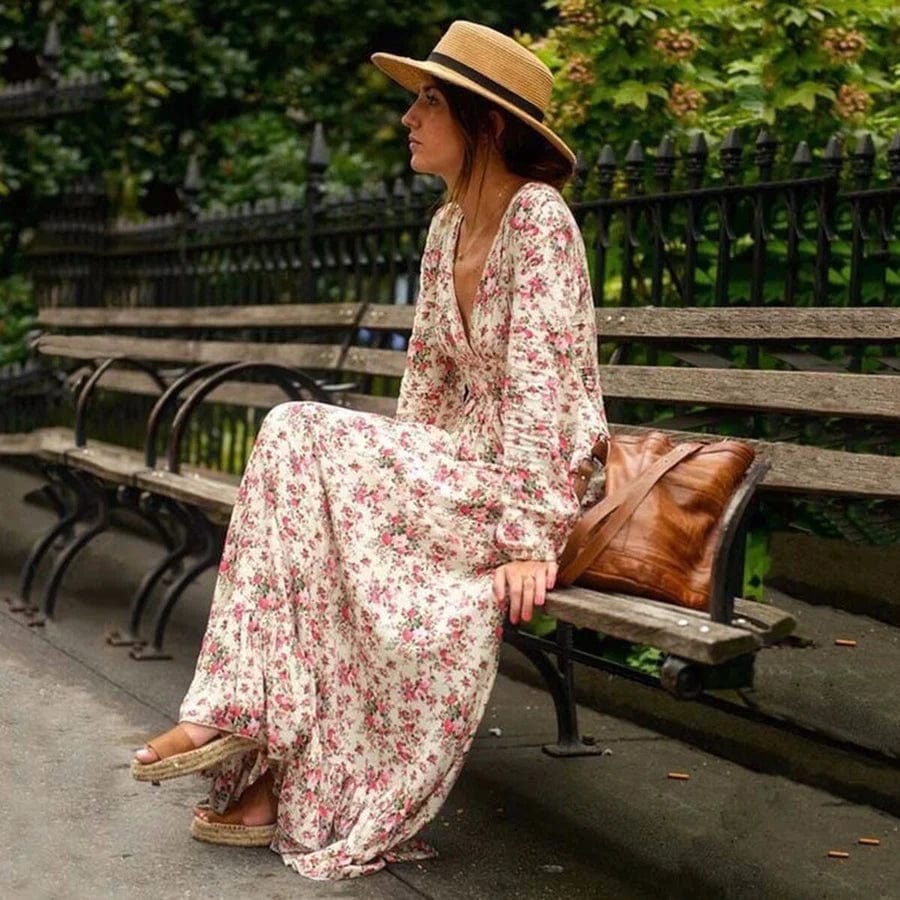 Ilse™ - Maxi Vestido Estilo Ibiza