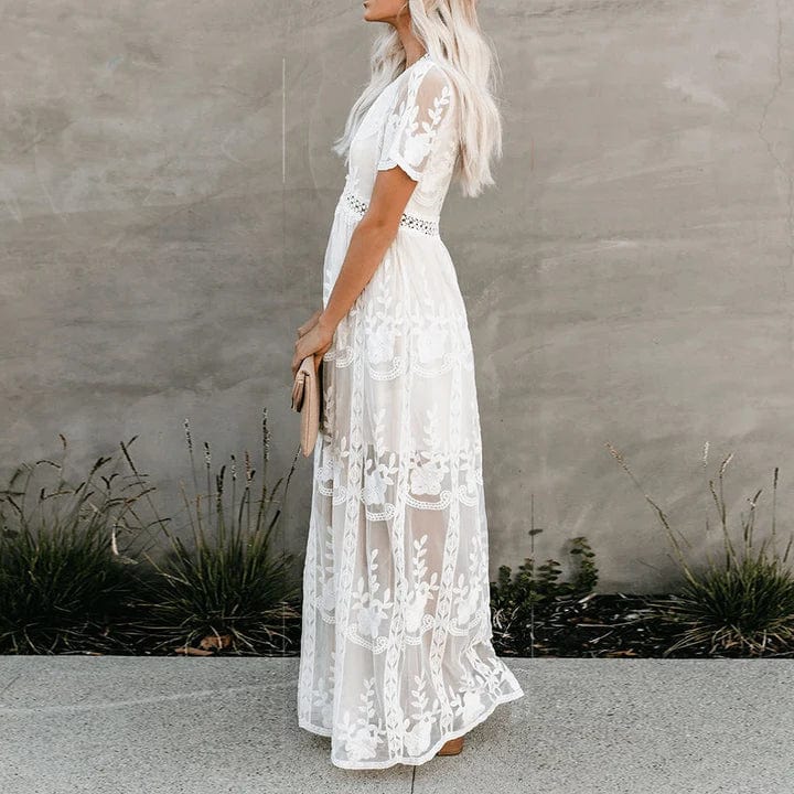 Aniek™ - Vestido Maxi de Encaje Ibiza