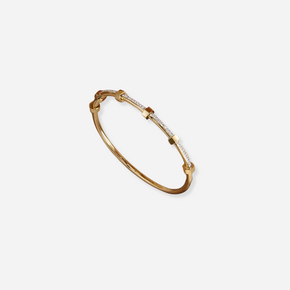Madison™ | Pulsera con detalles radiantes