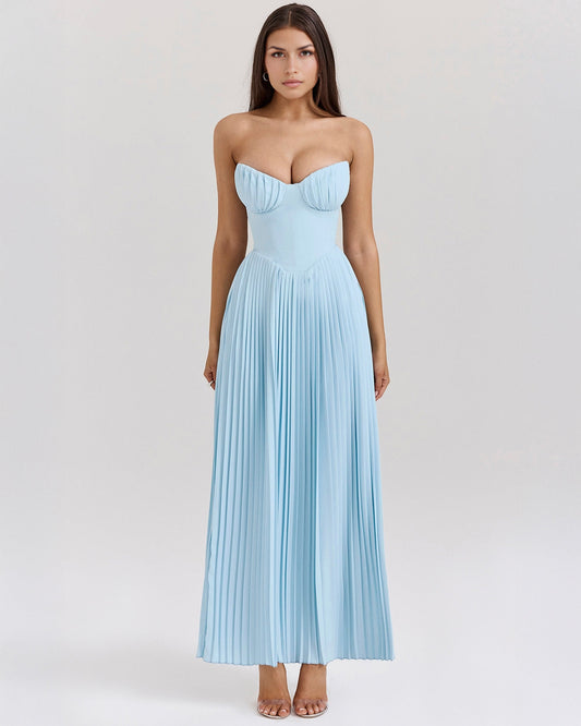 Siena – Vestido Largo de Estilo Natural y Fluido