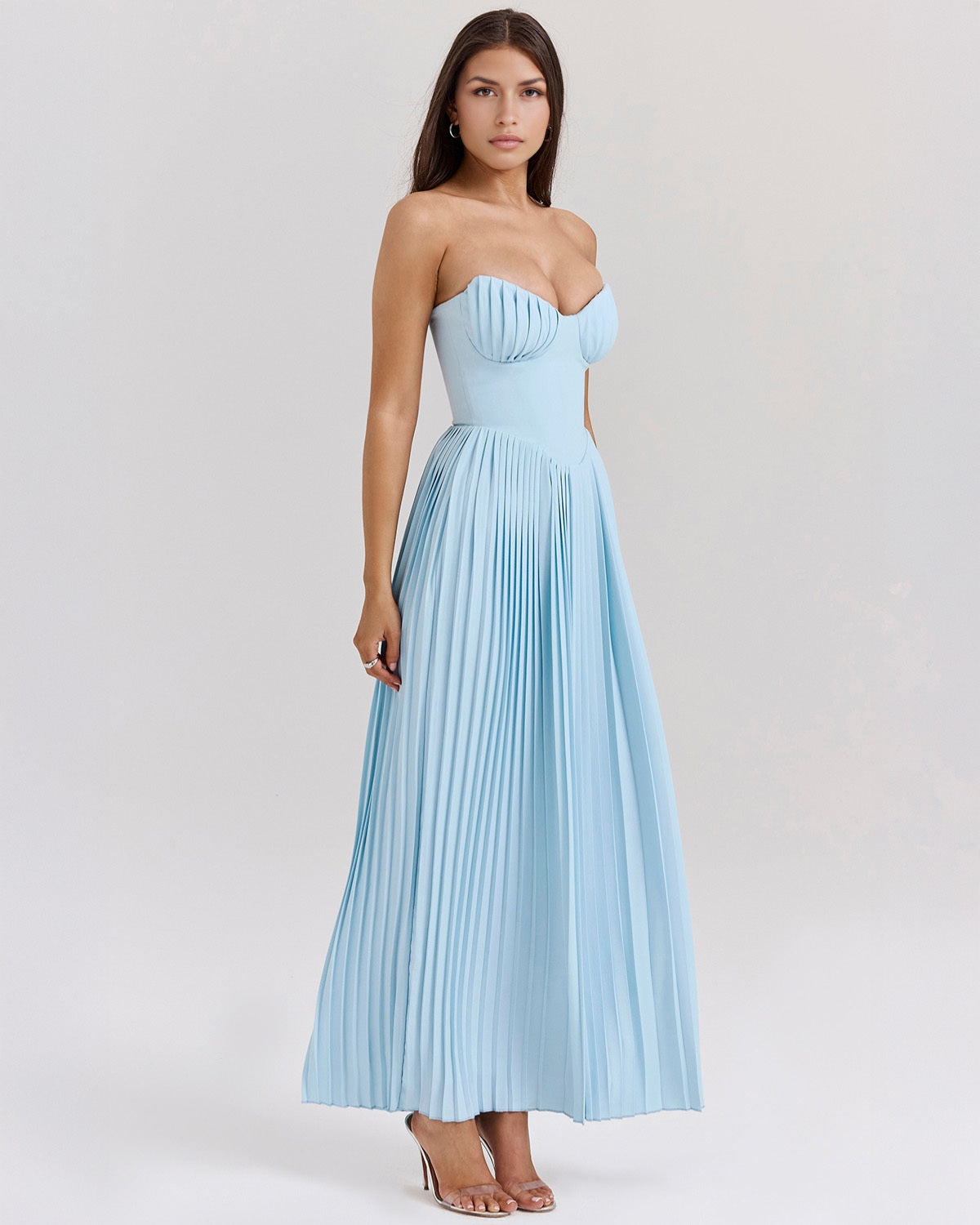 Siena – Vestido Largo de Estilo Natural y Fluido