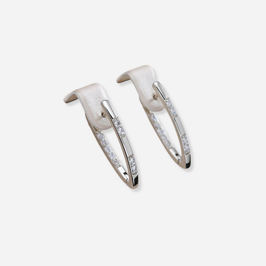 Sylvia™ | Elegante Zirconia Oorbellen