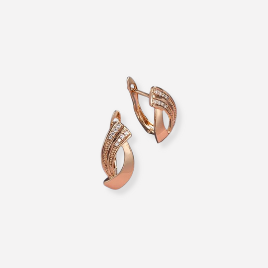 Paris™ | Elegante Oorbellen met Ingelegde Edelstenen