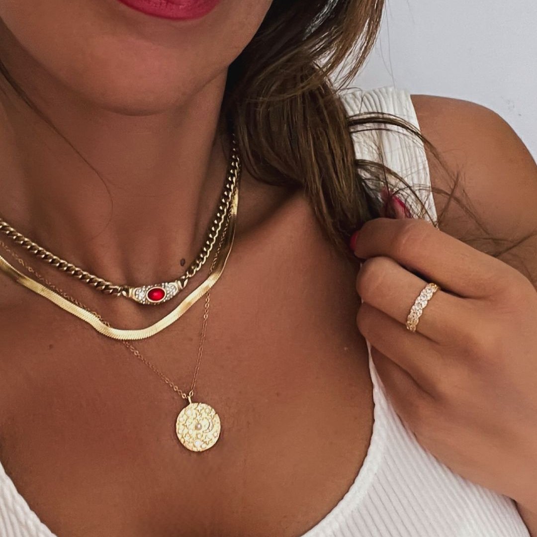 Ornella™ | Collar vintage de piedras preciosas