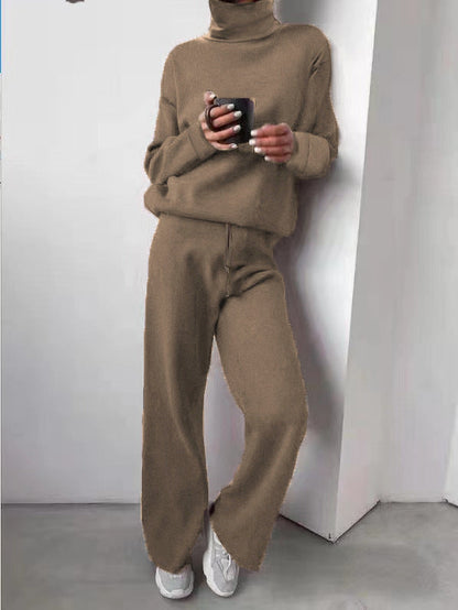 Giulia - Conjunto de dos piezas, cuello alto y pantalón largo.