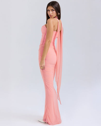 Malú – Vestido Rosa de Encanto Natural