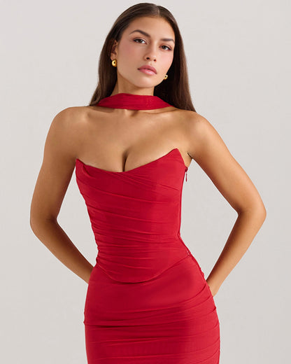 Malú – Vestido Rosa de Encanto Natural