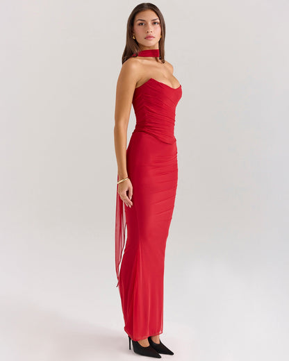 Malú – Vestido Rosa de Encanto Natural