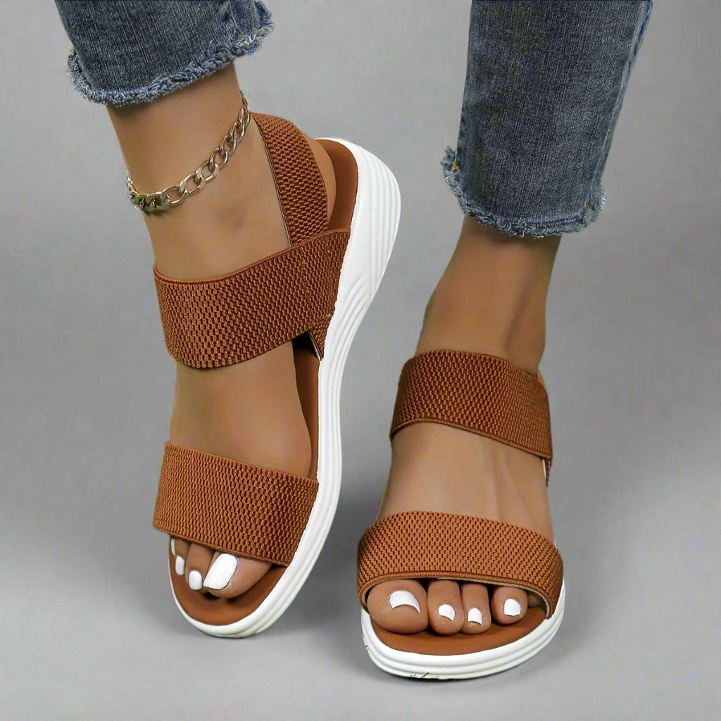 Ortrun | Elegante Sandalias Ortopédicas Cómodas