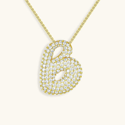 Bubble™ | Diamant Initialen Ketting