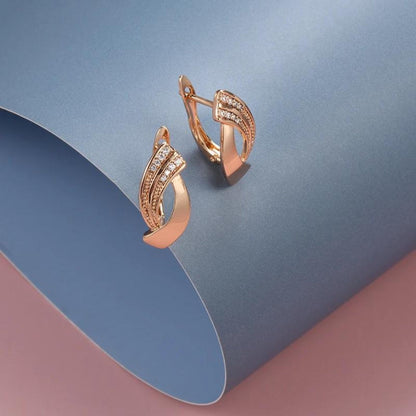 Paris™ | Elegante Oorbellen met Ingelegde Edelstenen