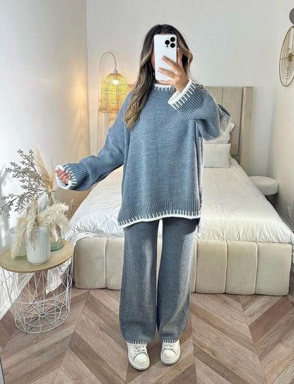 Zoe - Comfortabele Wollen Set voor Dames