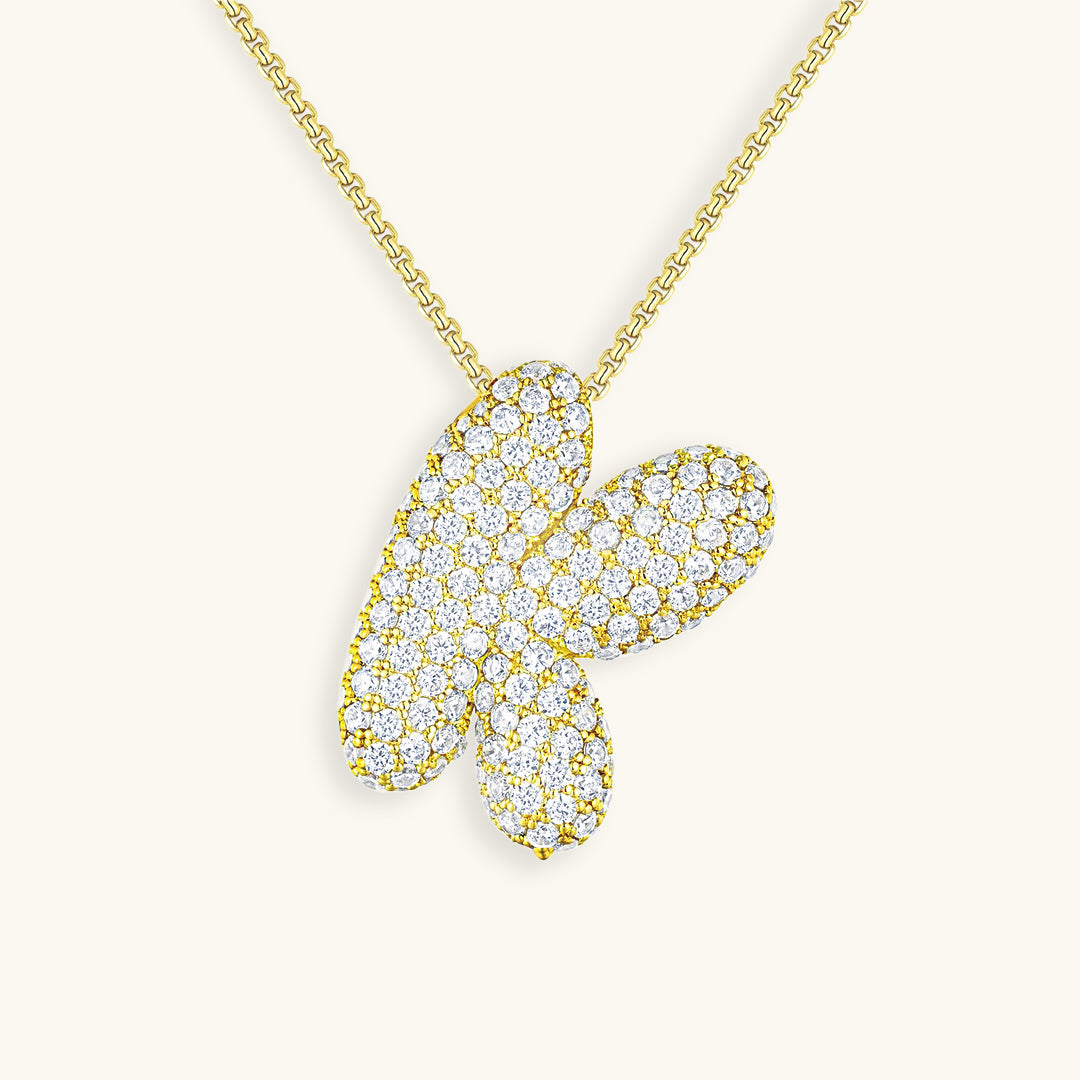 Bubble™ | Diamant Initialen Ketting