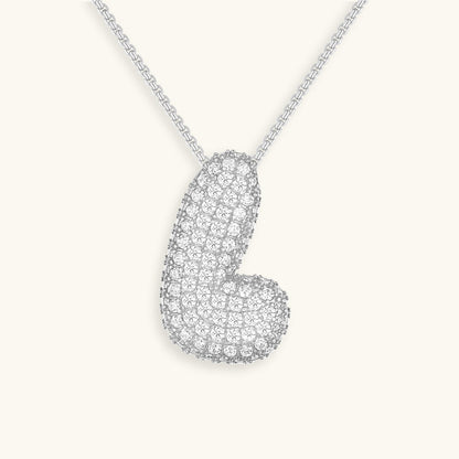 Bubble™ | Diamant Initialen Ketting