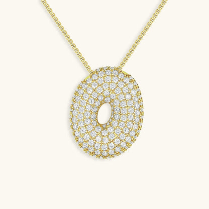 Bubble™ | Diamant Initialen Ketting