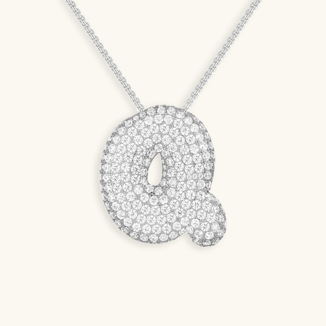Bubble™ | Diamant Initialen Ketting