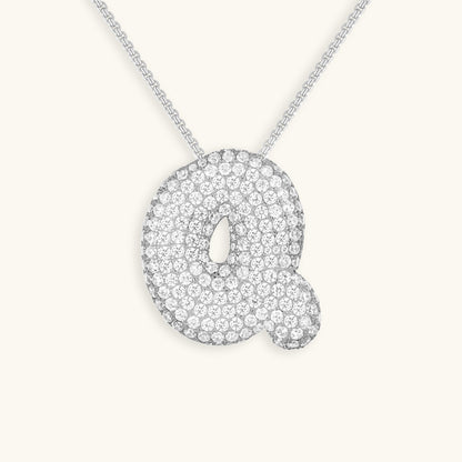 Bubble™ | Diamant Initialen Ketting